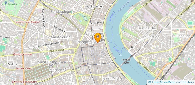 localisation de l'entreprise WEC IMMO  BORDEAUX