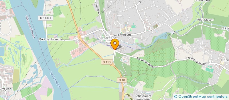 localisation de l'entreprise WECAIR  LATRESNE