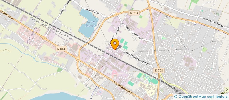 localisation de l'entreprise WECK  MARMANDE