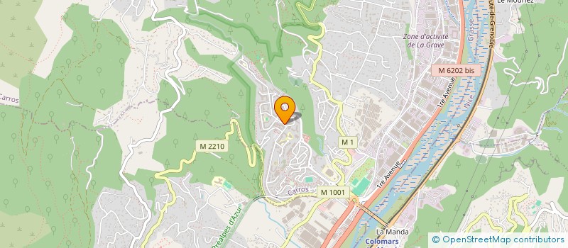 localisation de l'entreprise WECO FRANCE  LA COLLE-SUR-LOUP