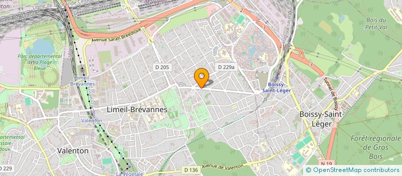 localisation de l'entreprise WECOMS  LIMEIL-BREVANNES