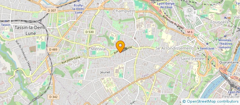 localisation de l'entreprise WECOUNT à LYON