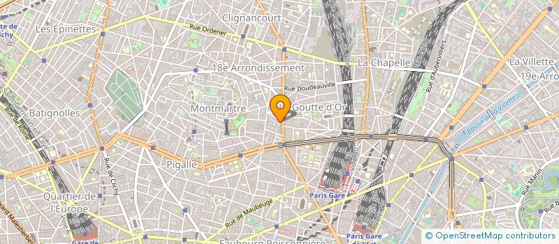 localisation de l'entreprise WEDANCE à PARIS