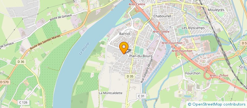 localisation de l'entreprise WEDDING DAY  ARLES