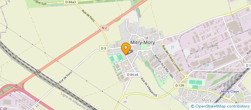 localisation de l'entreprise WEDDING DREAM EVENT  MITRY-MORY