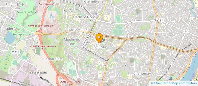 localisation de l'entreprise WEDDING PALACE FRANCE à NANTES