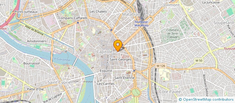 localisation de l'entreprise WEDDINGLOC à TOULOUSE
