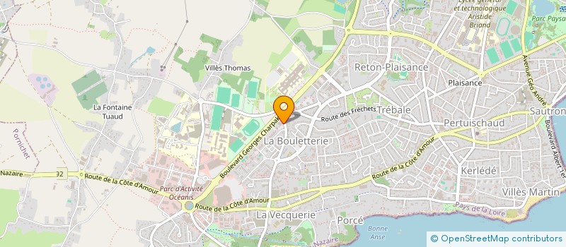 localisation de l'entreprise WEDEALEE à SAINT-NAZAIRE