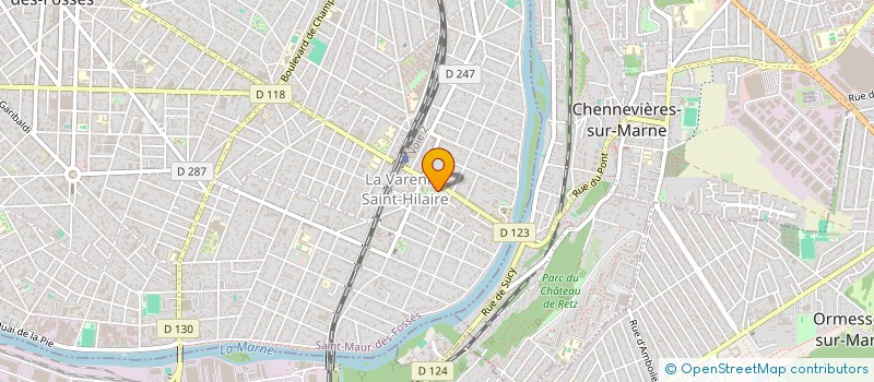 localisation de l'entreprise WEDEM à SAINT-MAUR-DES-FOSSES