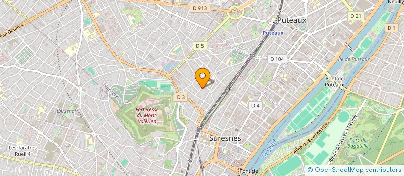 localisation de l'entreprise WEDESERVE FREEDOM à SURESNES