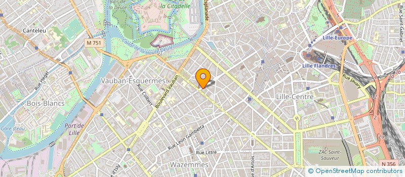 localisation de l'entreprise WEDO à LILLE