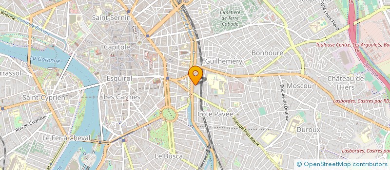 localisation de l'entreprise WEDOF à TOULOUSE