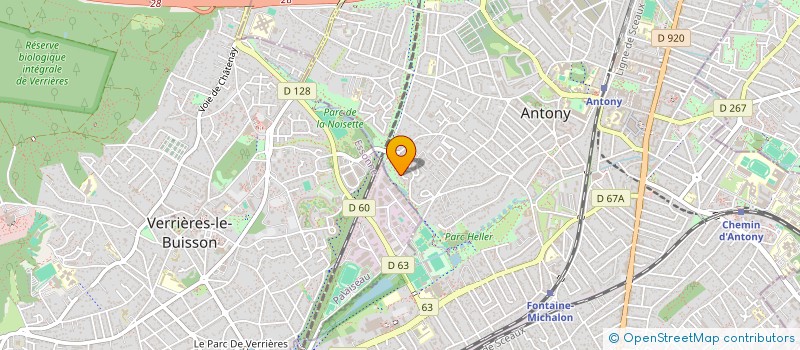 localisation de l'entreprise WEDOO à ANTONY