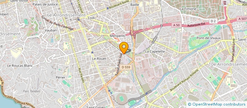 localisation de l'entreprise WEDOP  MARSEILLE