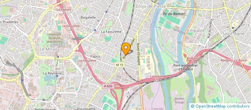 localisation de l'entreprise WEDRA PRO à TOULOUSE