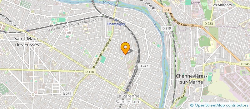 localisation de l'entreprise WEDRINK  SAINT-MAUR-DES-FOSSES