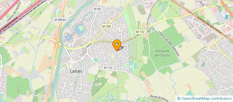 localisation de l'entreprise WEE CAPITAL à LATTES