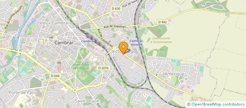 localisation de l'entreprise WEE PERMIS CAMBRAI  CAMBRAI