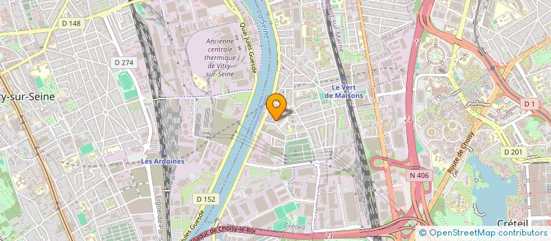 localisation de l'entreprise WEE TAXI à ALFORTVILLE