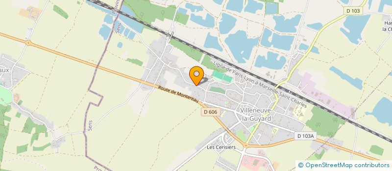 localisation de l'entreprise WEEB 2  VILLENEUVE-LA-GUYARD