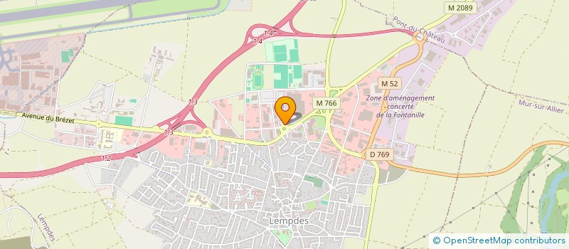 localisation de l'entreprise WEECAR  LEMPDES