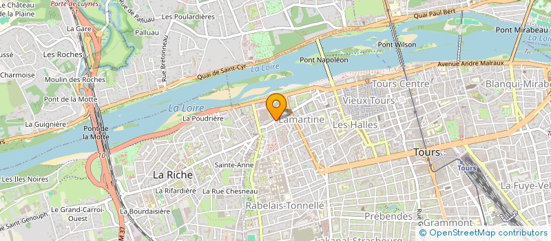 localisation de l'entreprise WEECOP à TOURS