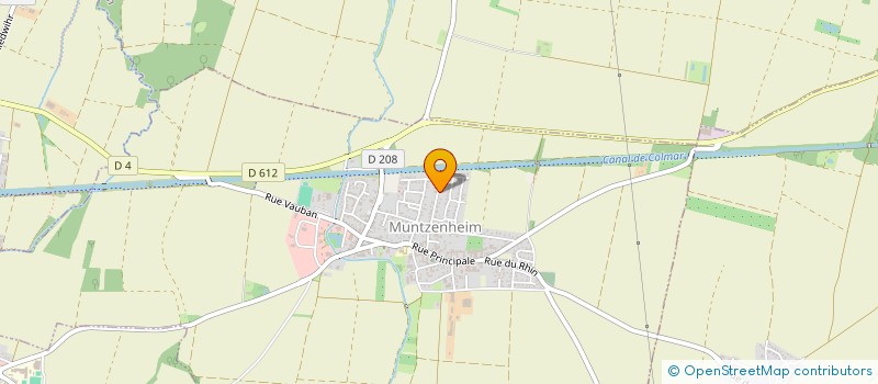 localisation de l'entreprise WEED  MUNTZENHEIM