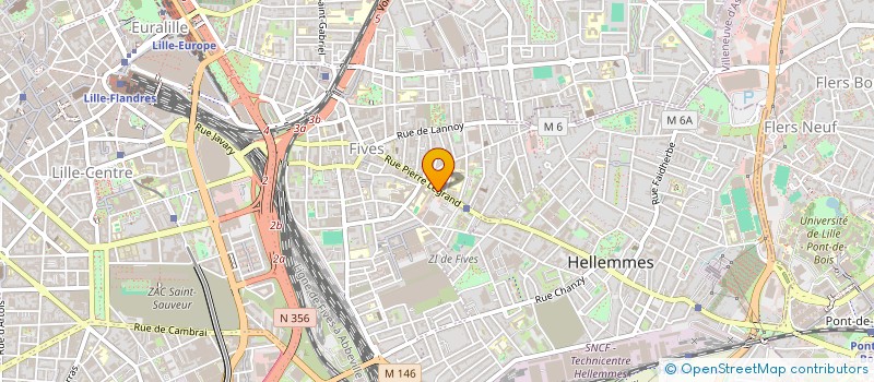 localisation de l'entreprise WEEDOUX.FR à LILLE