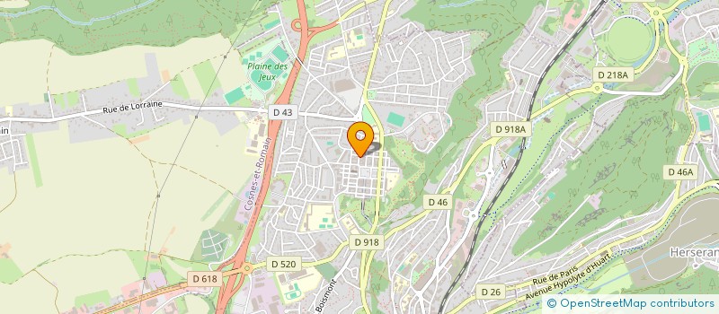 localisation de l'entreprise WEEDSTOCK à LONGWY