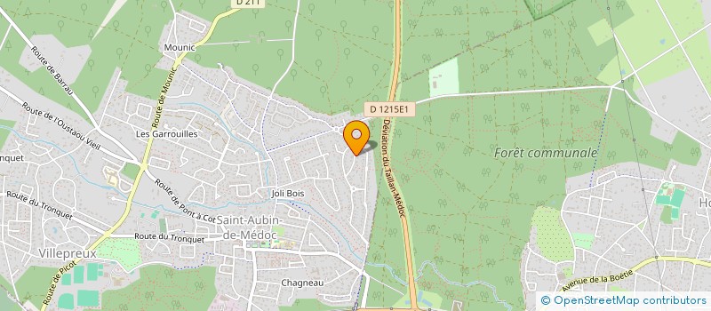 localisation de l'entreprise WEEHIVE  SAINT-AUBIN-DE-MEDOC