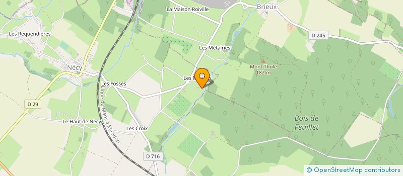 localisation de l'entreprise WEEHOME à NECY