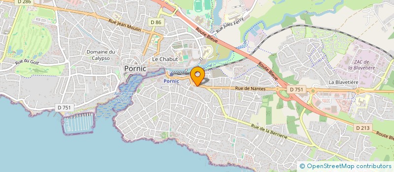 localisation de l'entreprise WEEK END  PORNIC
