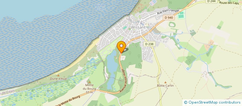 localisation de l'entreprise WEEK END  WISSANT