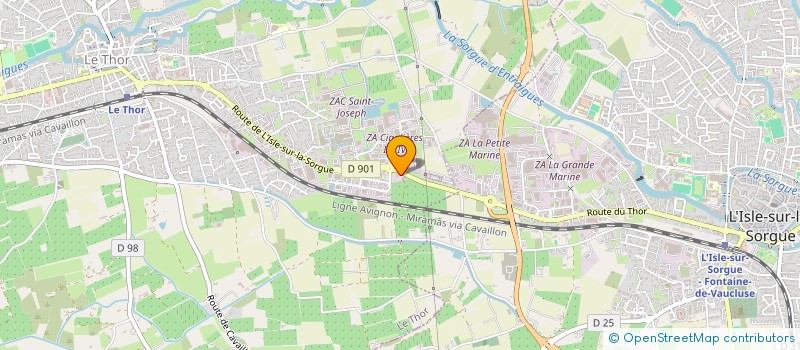 localisation de l'entreprise WEEK END COUNTRY  LE THOR