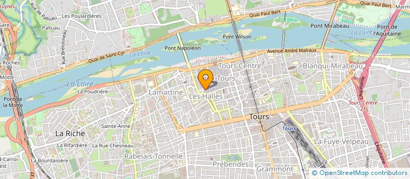 localisation de l'entreprise WEEK END DOUX  TOURS