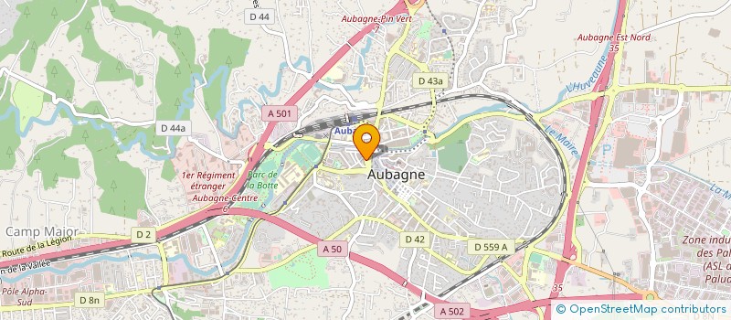 localisation de l'entreprise WEEK END TABAC ET CIE à AUBAGNE
