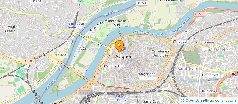 localisation de l'entreprise WEEK WHERE  AVIGNON