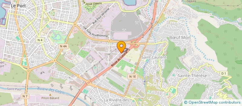 localisation de l'entreprise WEEKN REUNION  LE PORT