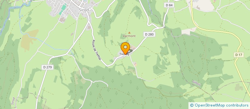 localisation de l'entreprise WEEL LIVING EVENTS  SIROD