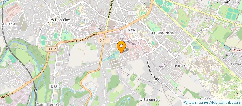 localisation de l'entreprise WEELLY  SAINT-BENOIT