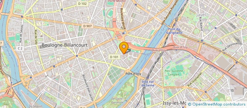 localisation de l'entreprise WEELOK à BOULOGNE-BILLANCOURT