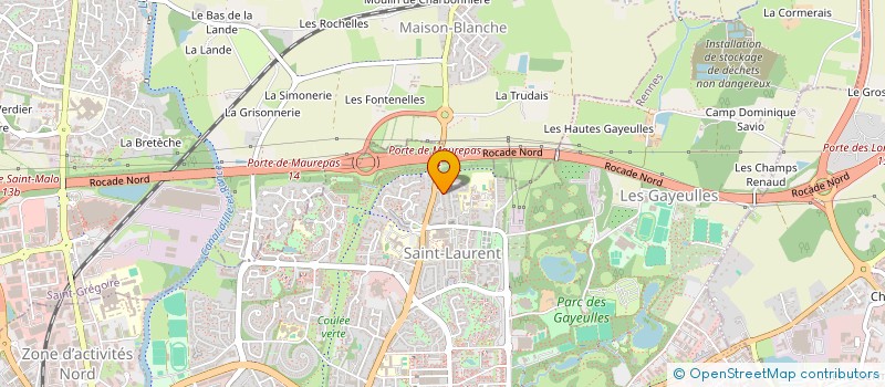 localisation de l'entreprise WEEM à RENNES
