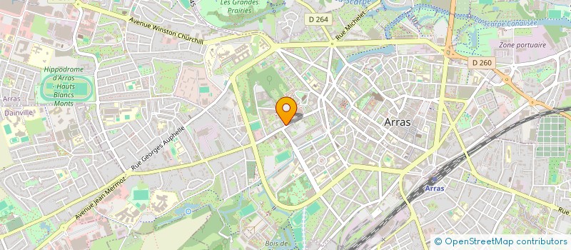localisation de l'entreprise WEEMANY à ARRAS