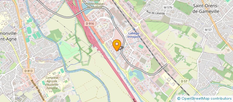 localisation de l'entreprise WEENEO R&D à LABEGE