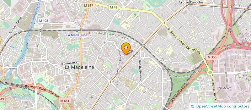 localisation de l'entreprise WEEPROD à LILLE