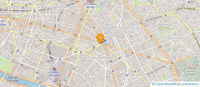 localisation de l'entreprise WEETRACK MEDIA SARL  PARIS
