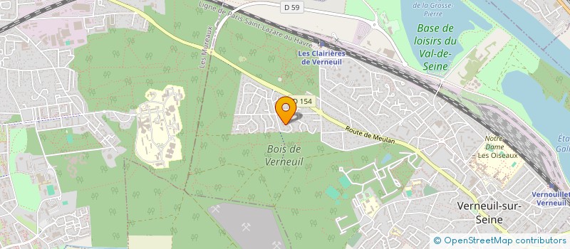 localisation de l'entreprise WEEVECOC à VERNEUIL-SUR-SEINE