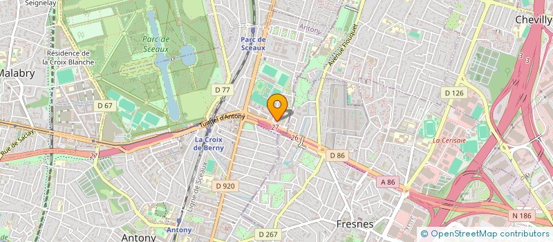localisation de l'entreprise WEEZ à ANTONY