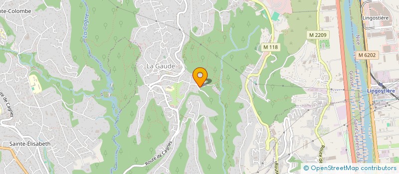 localisation de l'entreprise WEEZART  LA GAUDE