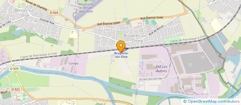 localisation de l'entreprise WEEZIL  BRUYERES-SUR-OISE